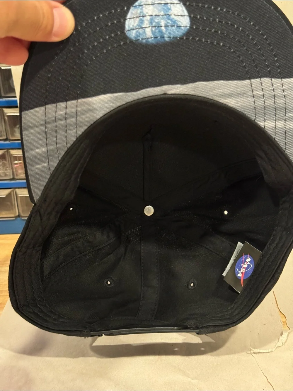 NASA Kids Black Logo Cap - Kids Accessories Hats‎